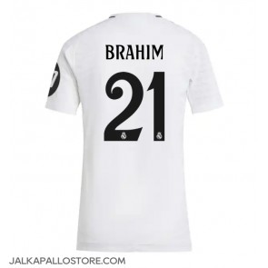 Real Madrid Brahim Diaz #21 Kotipaita Naisten 2024-25 Lyhythihainen